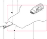 Трос ручного тормоза Renault Logan, Lada Largus, Nissan Almera g15 (арт. 29-98537)